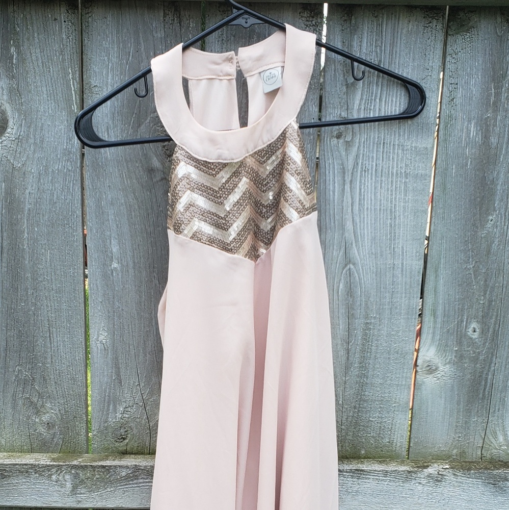 Rose Pink Sequin Dress